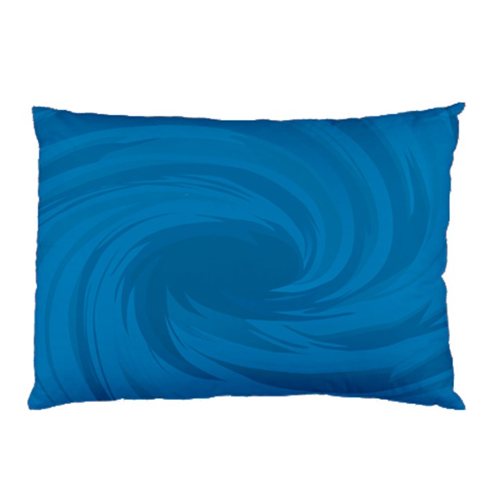 Whirlpool Hole Wave Blue Waves Sea Pillow Case