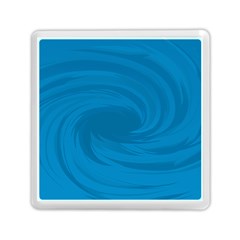 Whirlpool Hole Wave Blue Waves Sea Memory Card Reader (square)  by Mariart