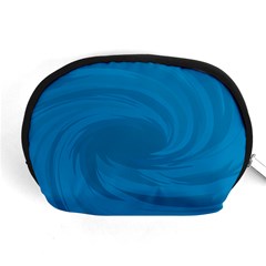 Whirlpool Hole Wave Blue Waves Sea Accessory Pouches (medium)  by Mariart