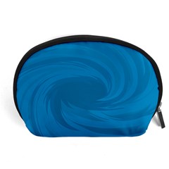 Whirlpool Hole Wave Blue Waves Sea Accessory Pouches (large)  by Mariart