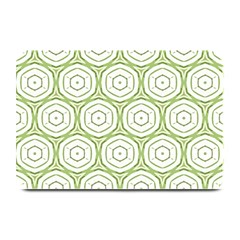 Wood Star Green Circle Plate Mats by Mariart