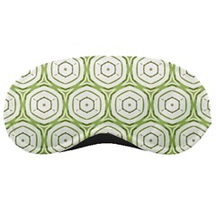 Wood Star Green Circle Sleeping Masks by Mariart