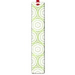 Wood Star Green Circle Large Book Marks Front