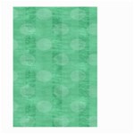 Polka Dot Scrapbook Paper Digital Green Large Garden Flag (Two Sides) Front