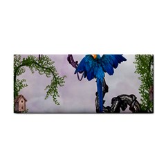 Wonderful Blue Parrot In A Fantasy World Cosmetic Storage Cases by FantasyWorld7