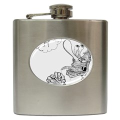 Bwemprendedor Hip Flask (6 Oz) by PosterPortraitsArt