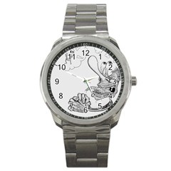 Bwemprendedor Sport Metal Watch by PosterPortraitsArt