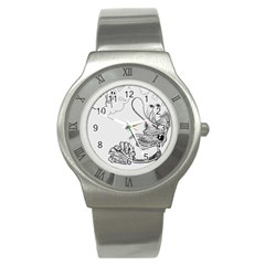 Bwemprendedor Stainless Steel Watch by PosterPortraitsArt