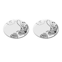 Bwemprendedor Cufflinks (oval) by PosterPortraitsArt