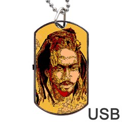 Bunnylinear Dog Tag Usb Flash (one Side)