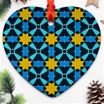 Stars pattern       			Ornament (Heart) Front