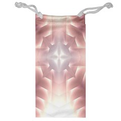 Neonite Abstract Pattern Neon Glow Background Jewelry Bag by Nexatart