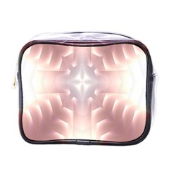 Neonite Abstract Pattern Neon Glow Background Mini Toiletries Bags by Nexatart