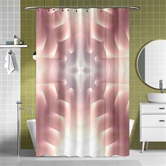 Neonite Abstract Pattern Neon Glow Background Shower Curtain 48  X 72  (small)  by Nexatart