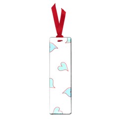 Colorful Random Hearts Small Book Marks by Nexatart