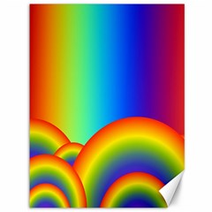 Background Rainbow Canvas 36  X 48   by Nexatart