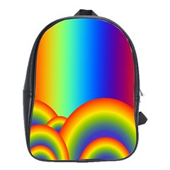 Background Rainbow School Bags(large)  by Nexatart