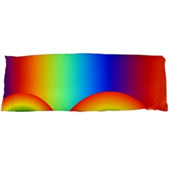 Background Rainbow Body Pillow Case Dakimakura (two Sides) by Nexatart