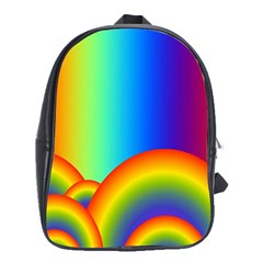 Background Rainbow School Bags (xl)  by Nexatart