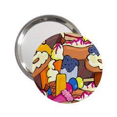 Sweet Stuff Digitally Food 2.25  Handbag Mirrors