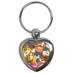 Sweet Stuff Digitally Food Key Chains (Heart) 