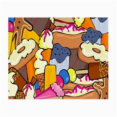 Sweet Stuff Digitally Food Small Glasses Cloth