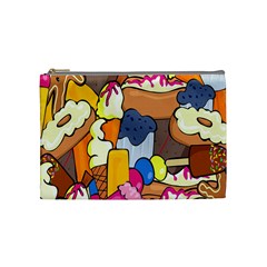 Sweet Stuff Digitally Food Cosmetic Bag (Medium) 