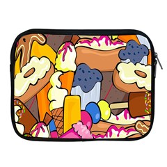 Sweet Stuff Digitally Food Apple iPad 2/3/4 Zipper Cases