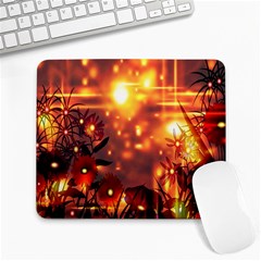 Summer Evening Large Mousepads by Nexatart