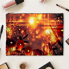 Summer Evening Cosmetic Bag (xl) by Nexatart