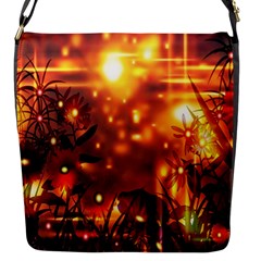 Summer Evening Flap Messenger Bag (s) by Nexatart