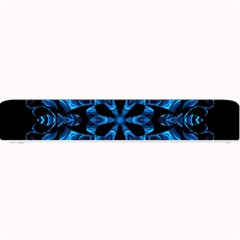 Blue Snowflake Small Bar Mats by Nexatart