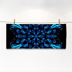 Blue Snowflake Cosmetic Storage Cases by Nexatart