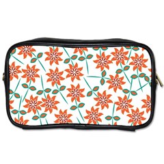 Floral Seamless Pattern Vector Toiletries Bags by Nexatart