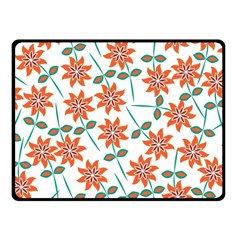 Floral Seamless Pattern Vector Fleece Blanket (small) by Nexatart