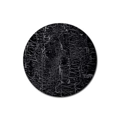 Old Black Background Rubber Coaster (round)  by Nexatart