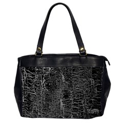 Old Black Background Office Handbags (2 Sides)  by Nexatart