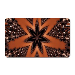 Digital Kaleidoskop Computer Graphic Magnet (rectangular) by Nexatart