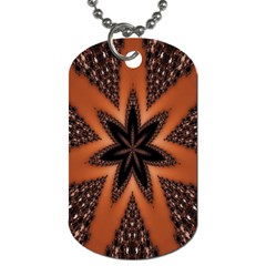 Digital Kaleidoskop Computer Graphic Dog Tag (two Sides) by Nexatart