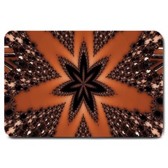 Digital Kaleidoskop Computer Graphic Large Doormat  by Nexatart