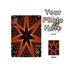 Digital Kaleidoskop Computer Graphic Playing Cards 54 (mini)  by Nexatart