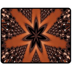 Digital Kaleidoskop Computer Graphic Double Sided Fleece Blanket (medium)  by Nexatart