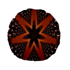 Digital Kaleidoskop Computer Graphic Standard 15  Premium Flano Round Cushions by Nexatart