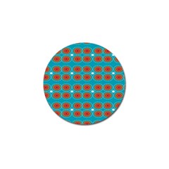 Floral Seamless Pattern Vector Golf Ball Marker by Nexatart