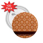 Floral Seamless Pattern Vector 2.25  Buttons (100 pack)  Front