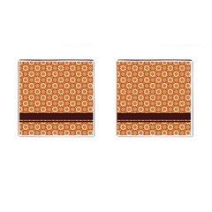 Floral Seamless Pattern Vector Cufflinks (square) by Nexatart