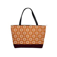 Floral Seamless Pattern Vector Shoulder Handbags by Nexatart