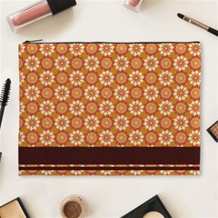 Floral Seamless Pattern Vector Cosmetic Bag (xl) by Nexatart