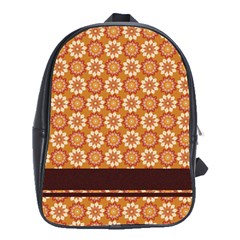 Floral Seamless Pattern Vector School Bags (xl)  by Nexatart