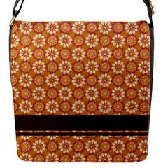 Floral Seamless Pattern Vector Flap Messenger Bag (s)